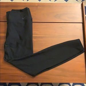 Nike black full length legend tight